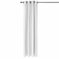Furinno Collins Blackout Curtain, 52 x 84 in. - 1 Panel - White FC66004WH